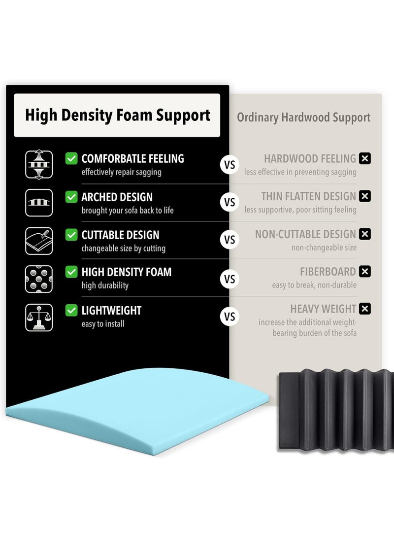 أريكة أريكة وسادة دعم لمقعد منحنى منحنى أثاث مقعد تحت وسادة إصلاح منحنى - Image 2